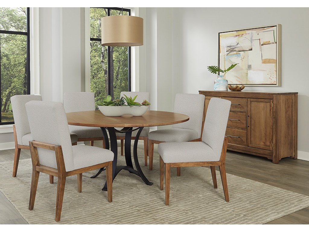 60 Inch Round Table  W/ Metal Base - image 3