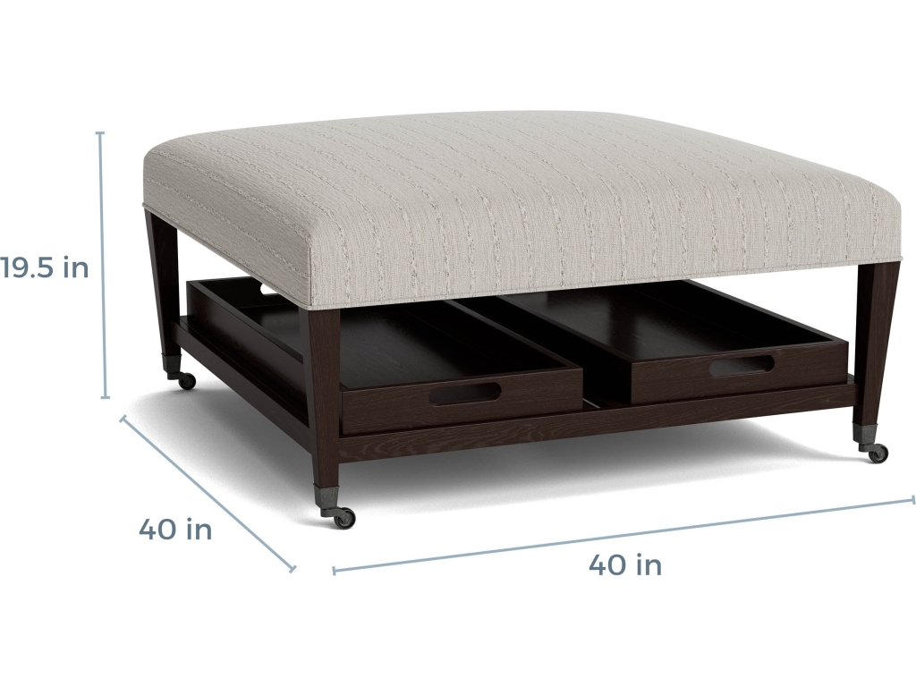 Kara Ottoman with Trays - image 3