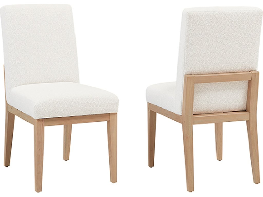 Uph Side Chair White Fabric - main image