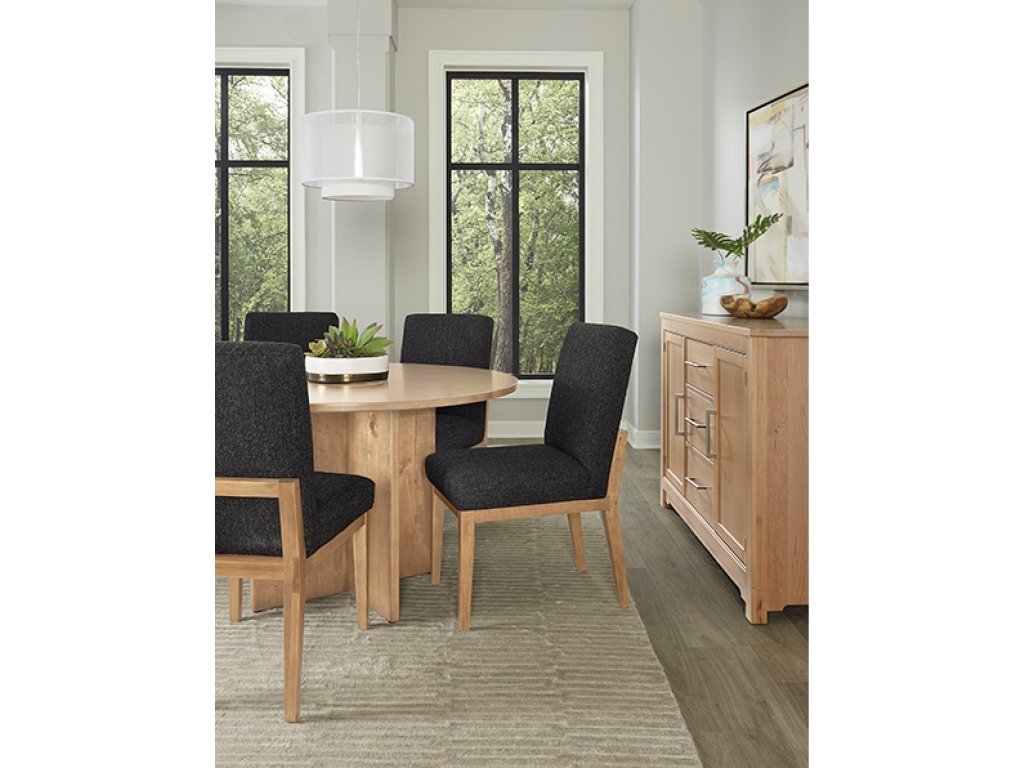 Uph Side Chair Black Fabric - image 4