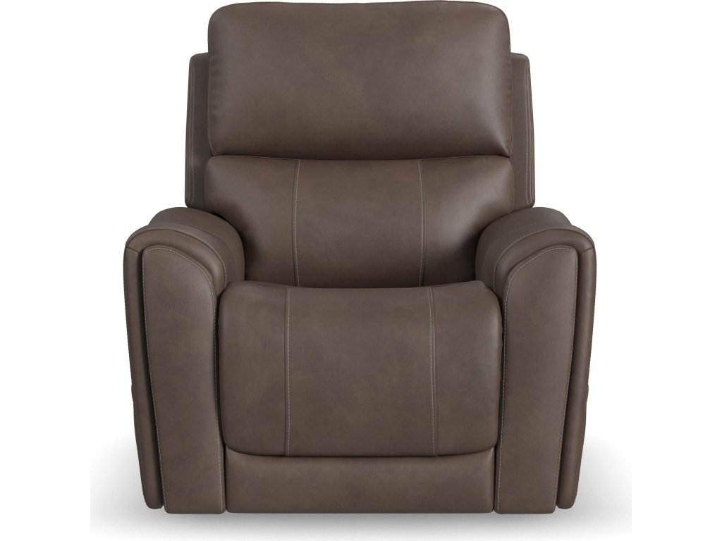 Carter Cappuccino Fabric Power Lift Recliner with Power Headrest, Lumbar, Heat & Massage - image 1