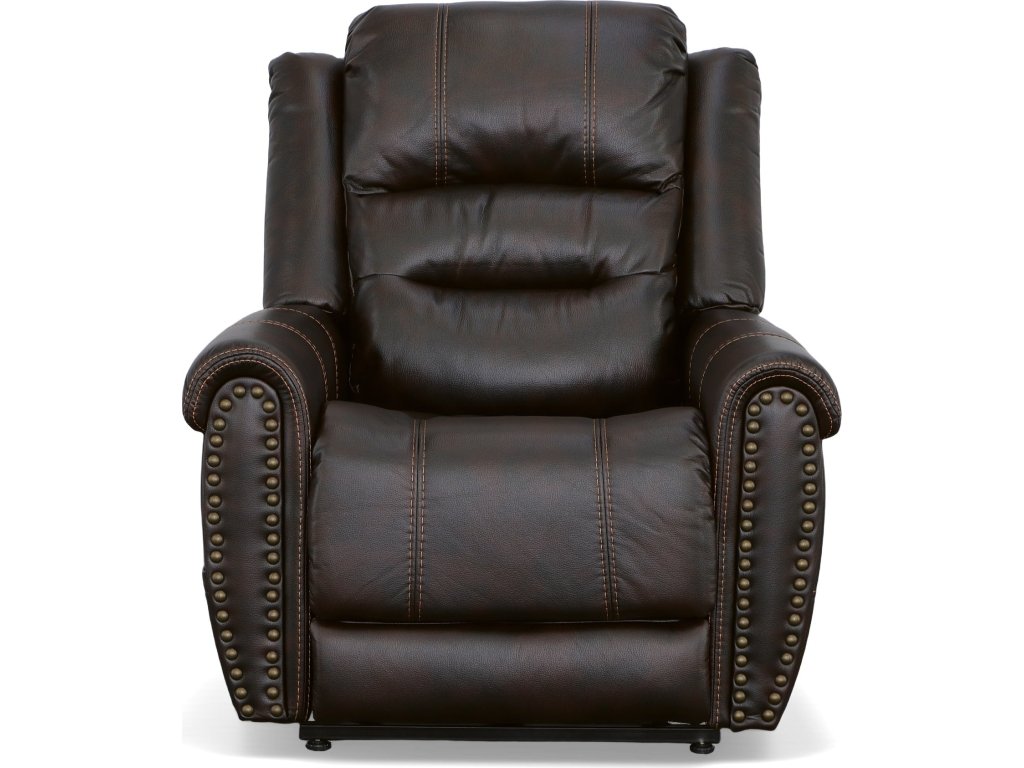 Oscar Molasses Fabric Power Lift Recliner with Right-Hand Control & Power Headrest - image 2