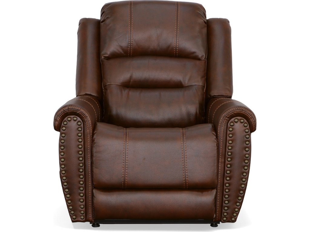 Oscar Pumpernickel Fabric Power Lift Recliner with Right-Hand Control & Power Headrest - image 1