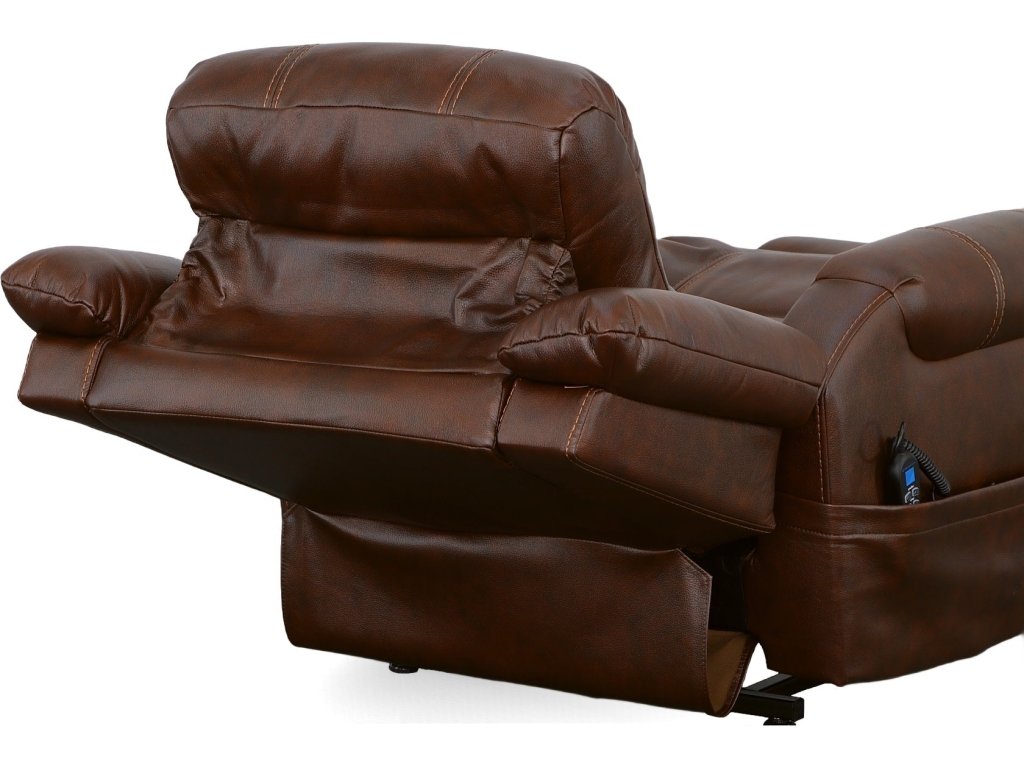 Oscar Pumpernickel Fabric Power Lift Recliner with Right-Hand Control & Power Headrest - image 4