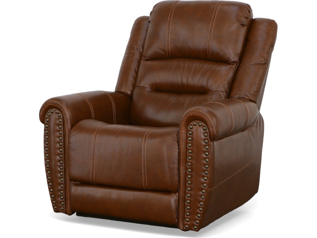 Oscar Grizzly Leather Power Lift Recliner with Right-Hand Control & Power Headrest - image 4