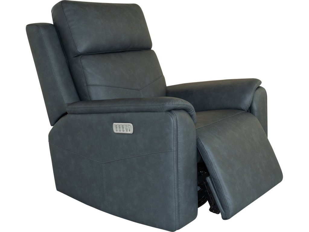 Vernon Admiral Fabric Power Swivel Gliding Recliner with Power Headrest, Lumbar, Heat & Massage - image 7