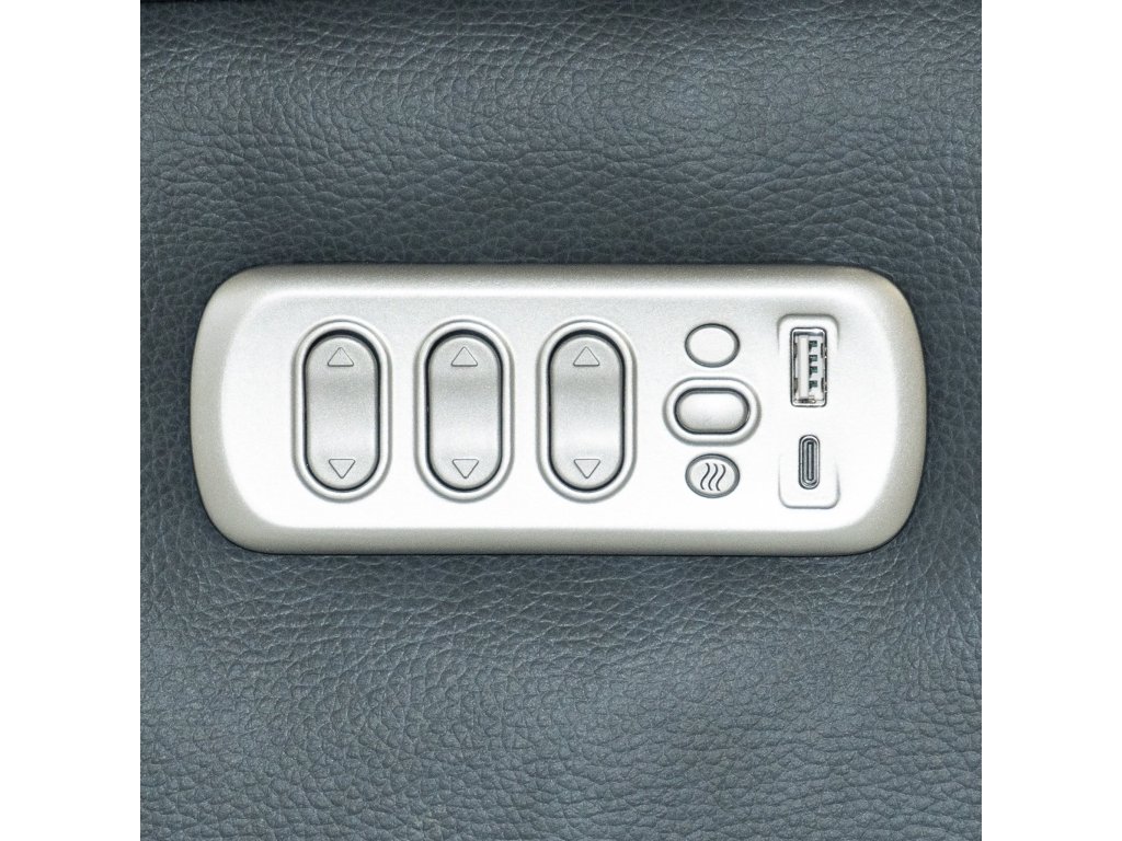 Vernon Admiral Fabric Power Swivel Gliding Recliner with Power Headrest, Lumbar, Heat & Massage - image 8