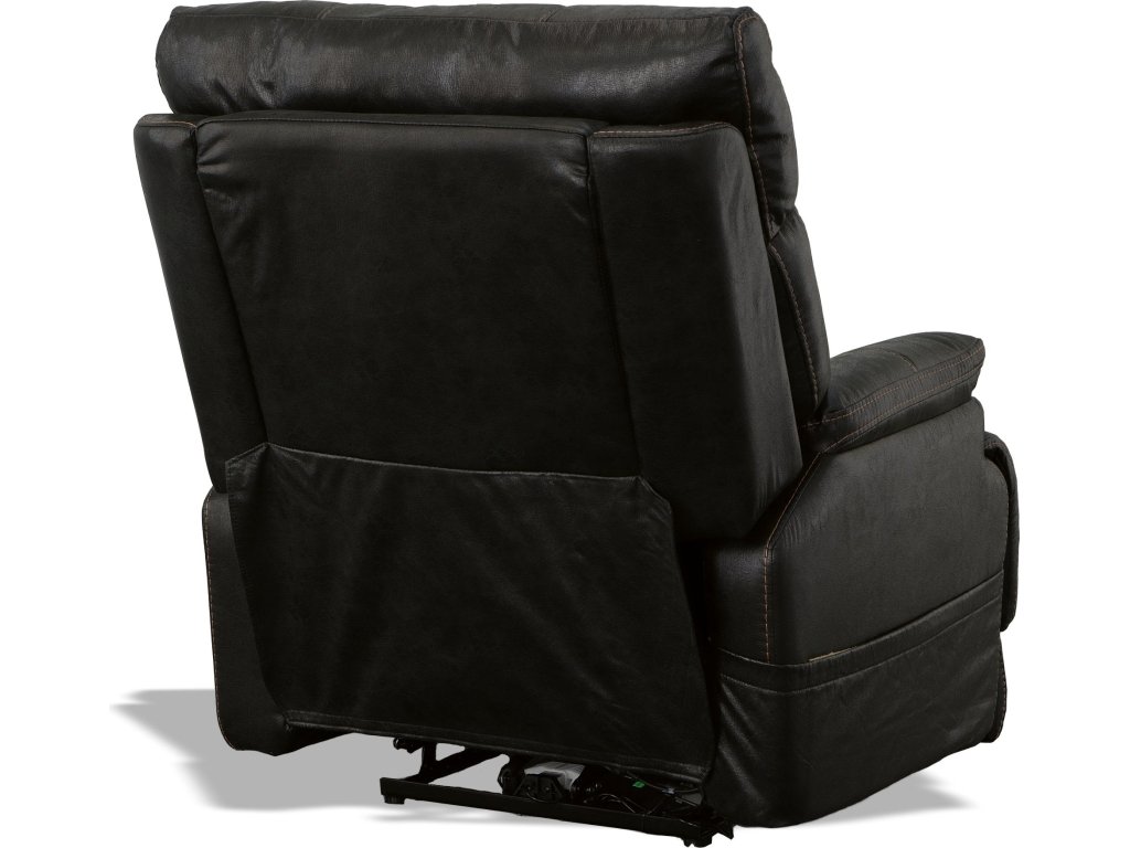 Clive Peppercorn Fabric Power Recliner with Power Headrest & Lumbar - image 9