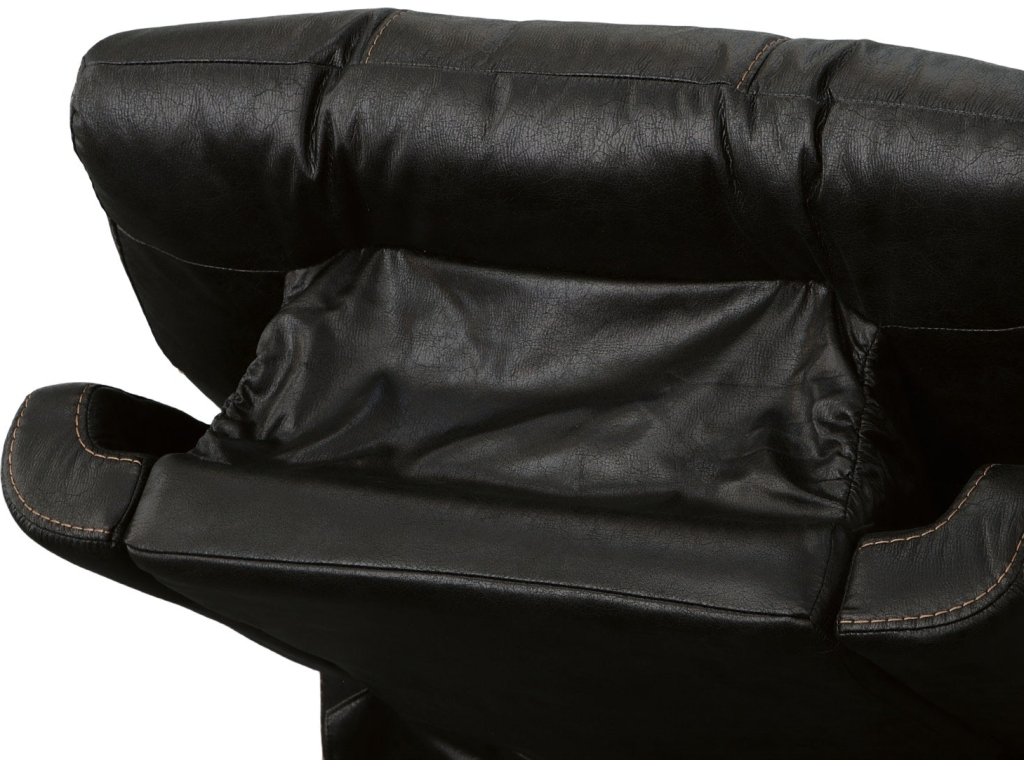 Clive Peppercorn Fabric Power Recliner with Power Headrest & Lumbar - image 5
