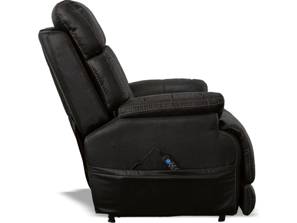 Clive Peppercorn Fabric Power Lift Recliner with Power Headrest & Lumbar - image 3