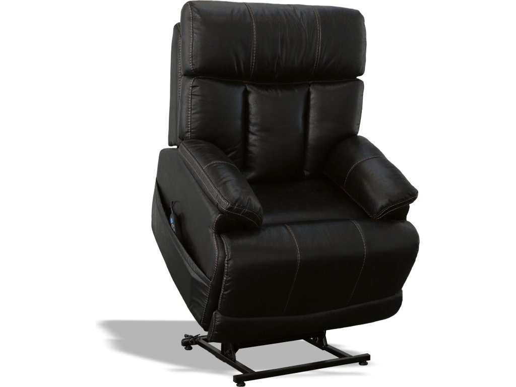 Clive Peppercorn Fabric Power Lift Recliner with Power Headrest & Lumbar - image 5