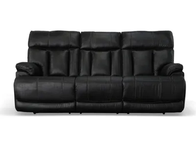 Clive Peppercorn Fabric Power Reclining Sofa with Power Headrests & Lumbar - Alternative View
