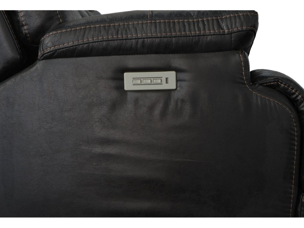 Clive Peppercorn Fabric Power Reclining Sofa with Power Headrests & Lumbar - image 4