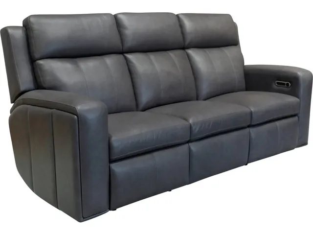Wyatt Power Reclining Sofa with Power Headrests & Lumbar