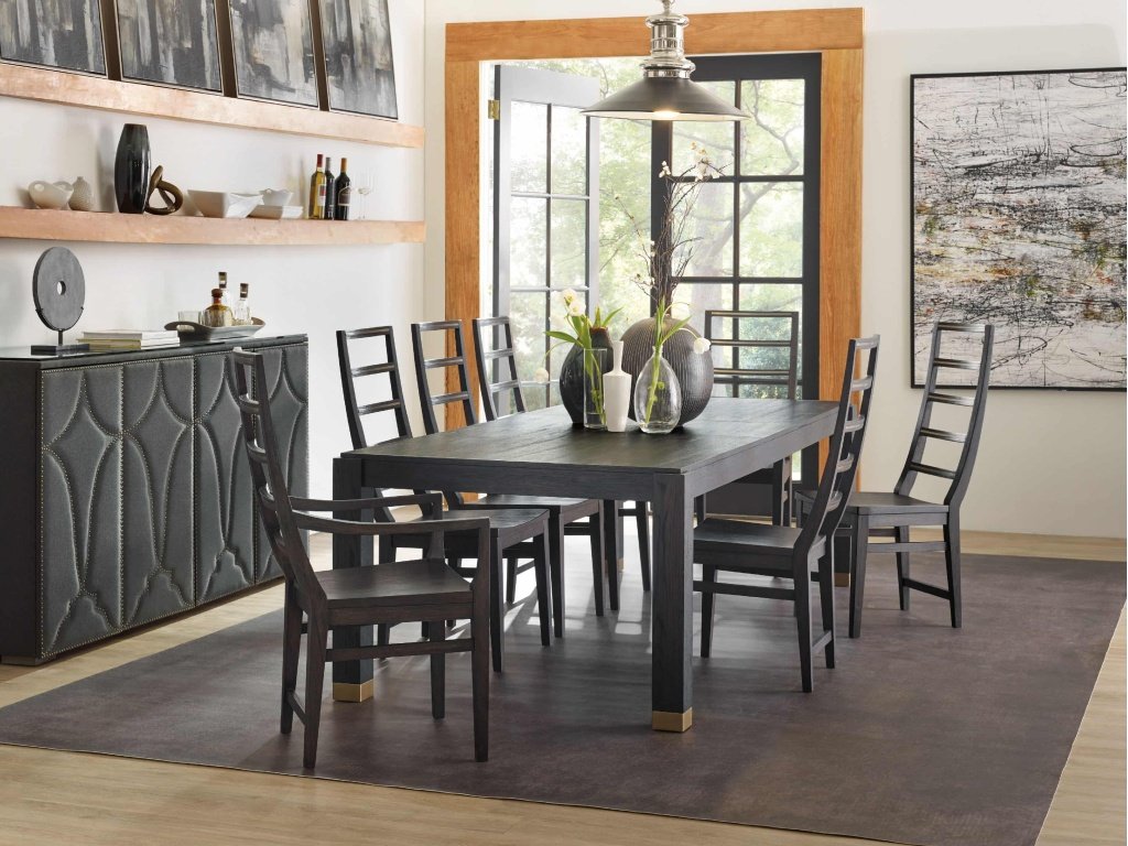 Curata Rectangle Dining Table w/2-20in leaves - image 2