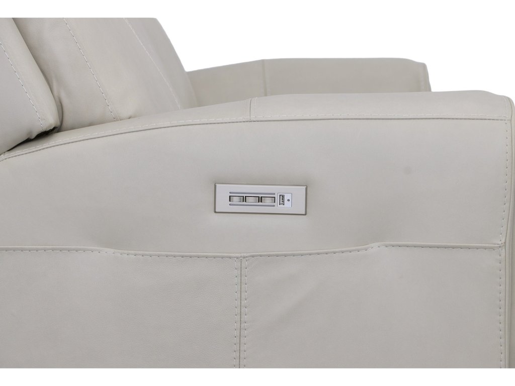 Barnett Leather Power Reclining Sofa with Power Headrests & Lumbar - image 4