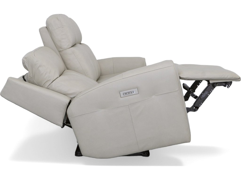 Barnett Leather Power Reclining Sofa with Power Headrests & Lumbar - image 5