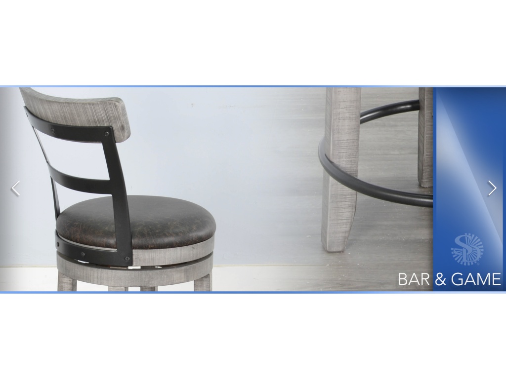 30"H Swivel Barstool Cushion Seat - image 3
