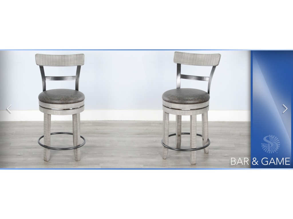 30"H Swivel Barstool Cushion Seat - image 4