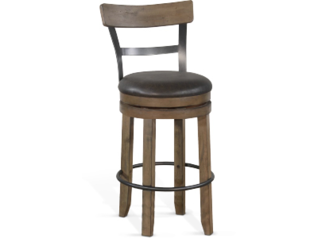 30"H Swivel Barstool Cushion Seat - main image