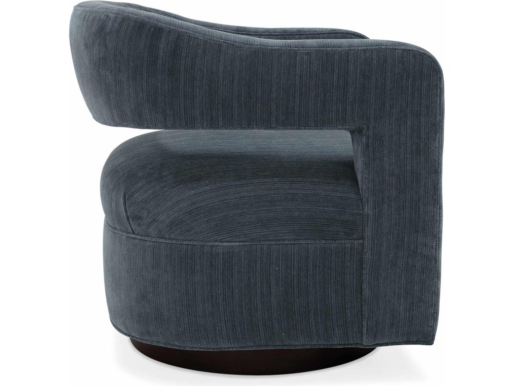 Max Swivel Chair - Wood Base - image 2