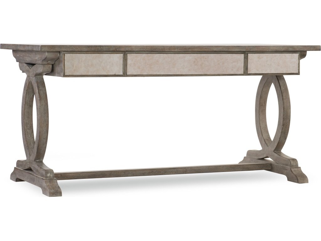 Rustic Glam Trestle Desk - image 1