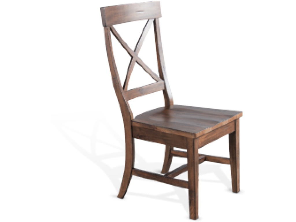 Tuscany Crossback Chair Wood Seat - main image
