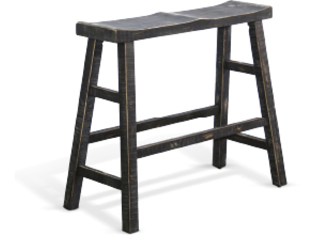 Black Sand 30'H Bench Wood Seat - main image