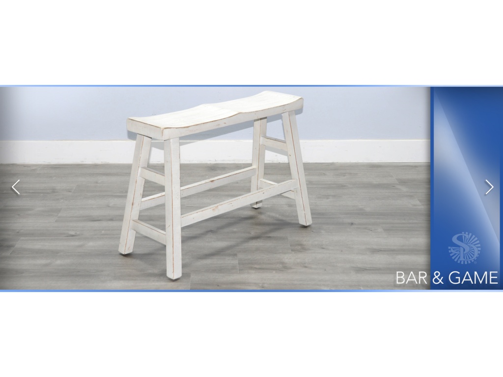 White Sand 24'H Bench Wood Seat - image 5