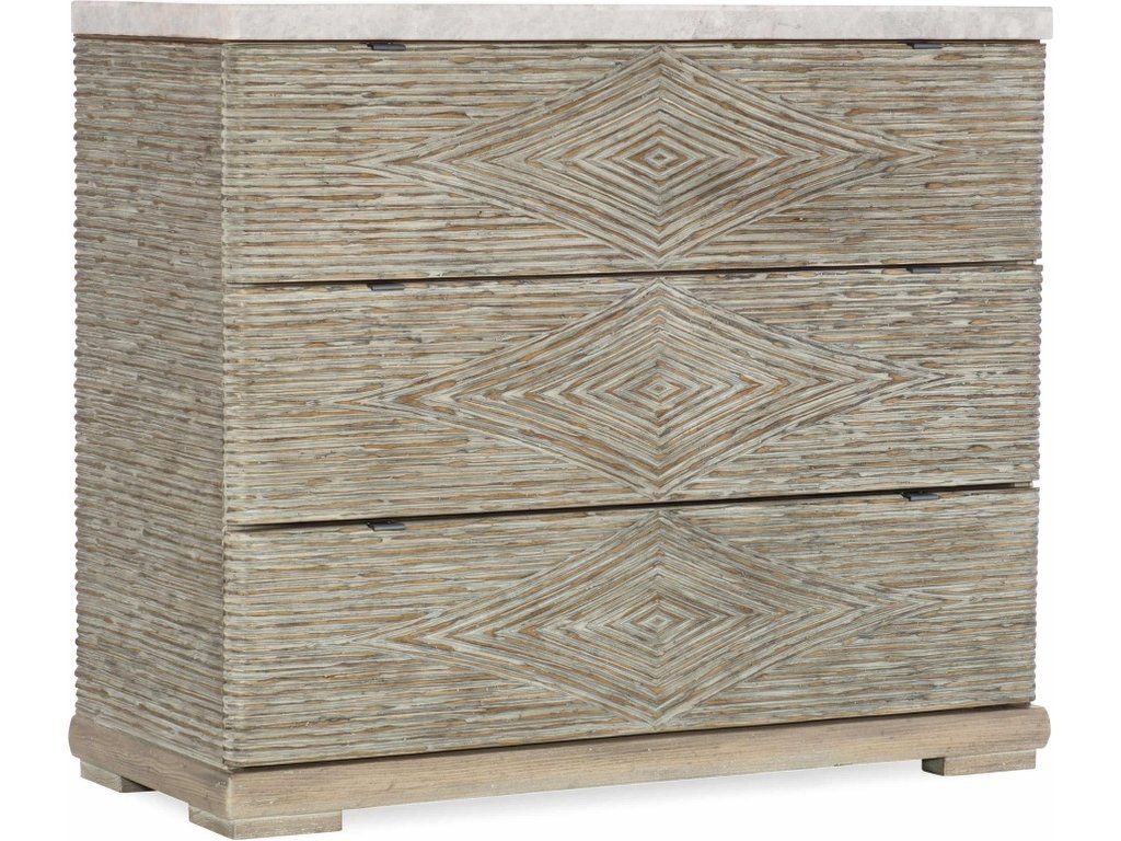 Amani Three-Drawer Accent Chest - main image