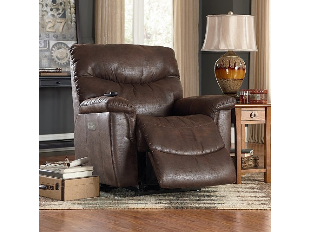 James Power Wall Recliner w/ Headrest & Lumbar - image 1