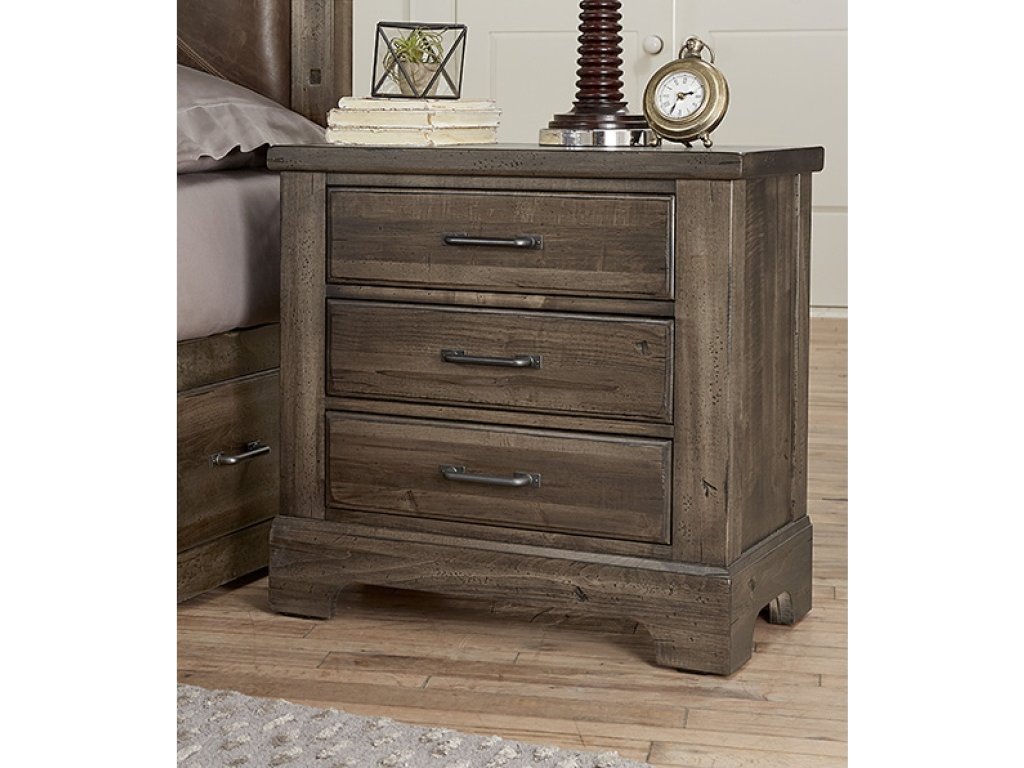 Nightstand - 3 Drawers - image 1