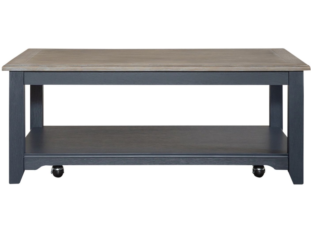Rectangular Cocktail Table- Navy - image 2