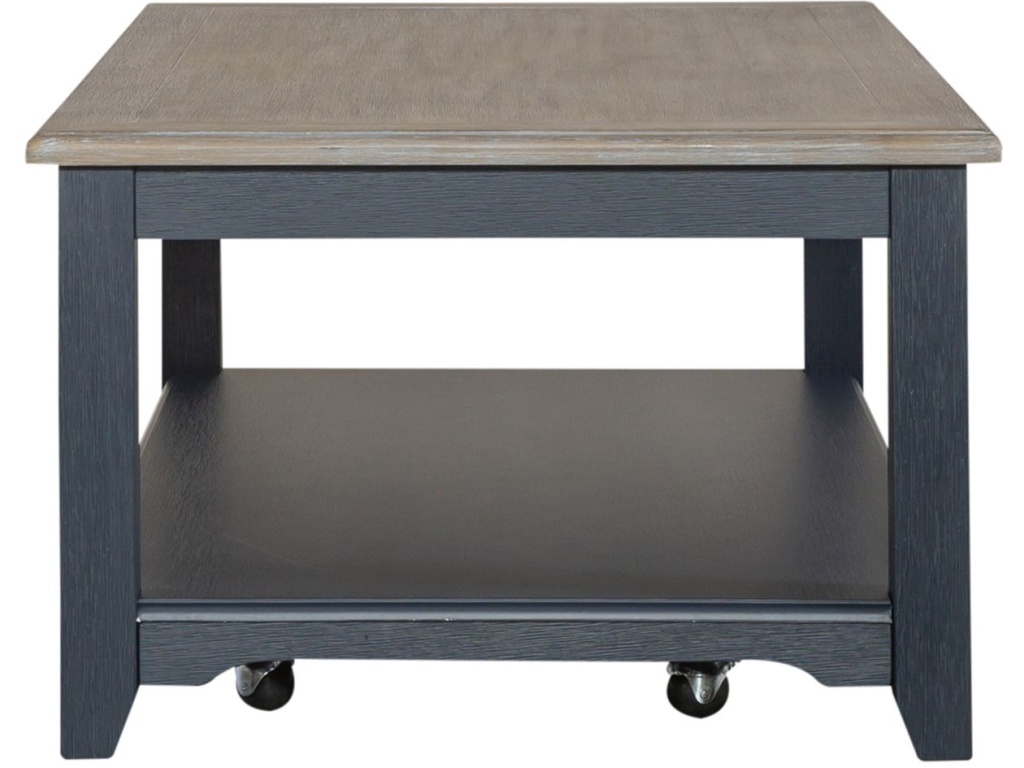 Rectangular Cocktail Table- Navy - image 3