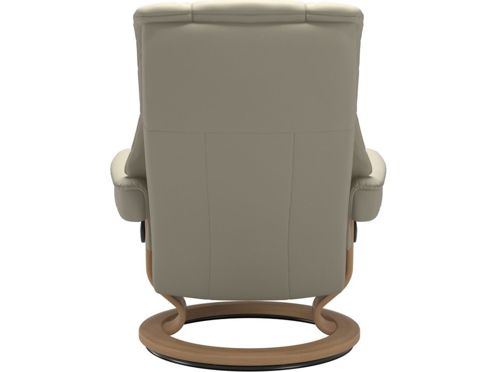 Mayfair (M) Classic Base Recliner with Ottoman - image 2