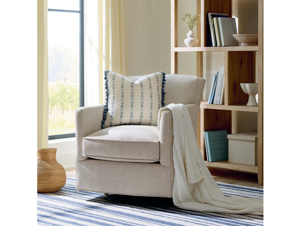 New American Living Thin Track Arm Swivel Glider Chair - image 1