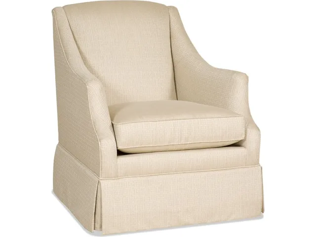 Lark Skirted Swivel Glider