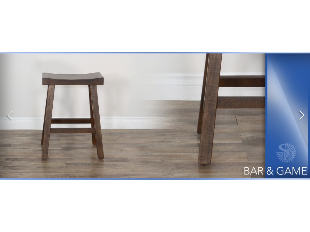 30"H Saddle Seat Stool Wood Seat - image 3