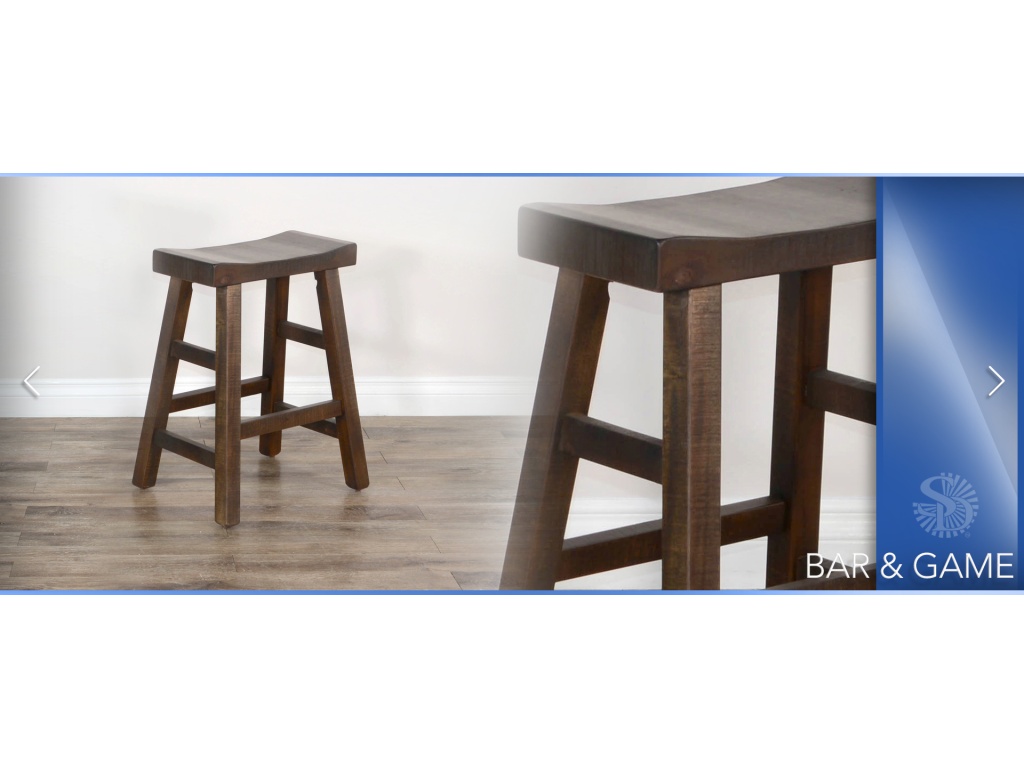 30"H Saddle Seat Stool Wood Seat - image 4