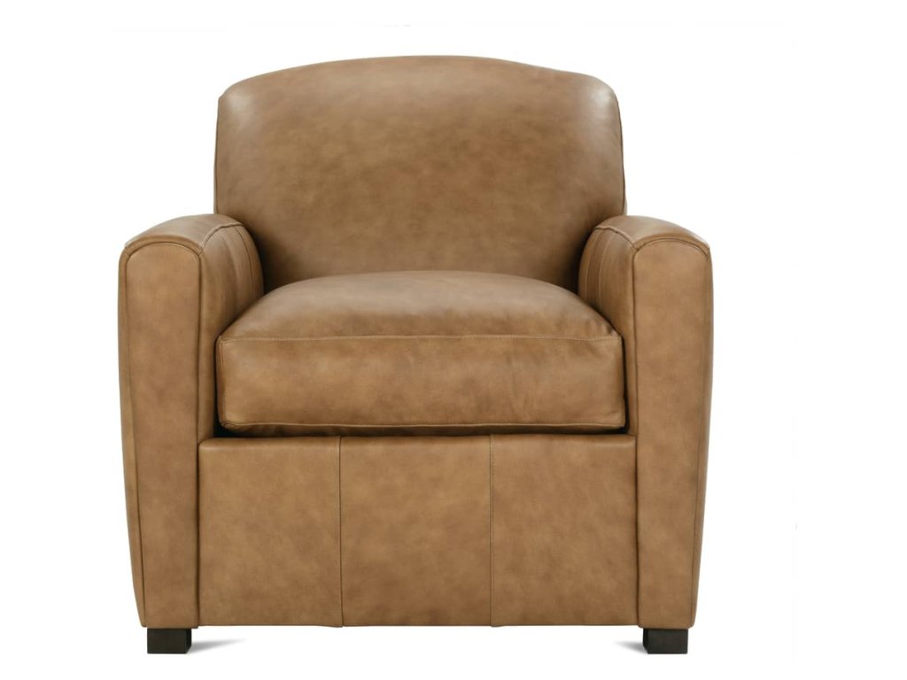 Rowe Desmond Leather Accent Chair, primary thumbnail