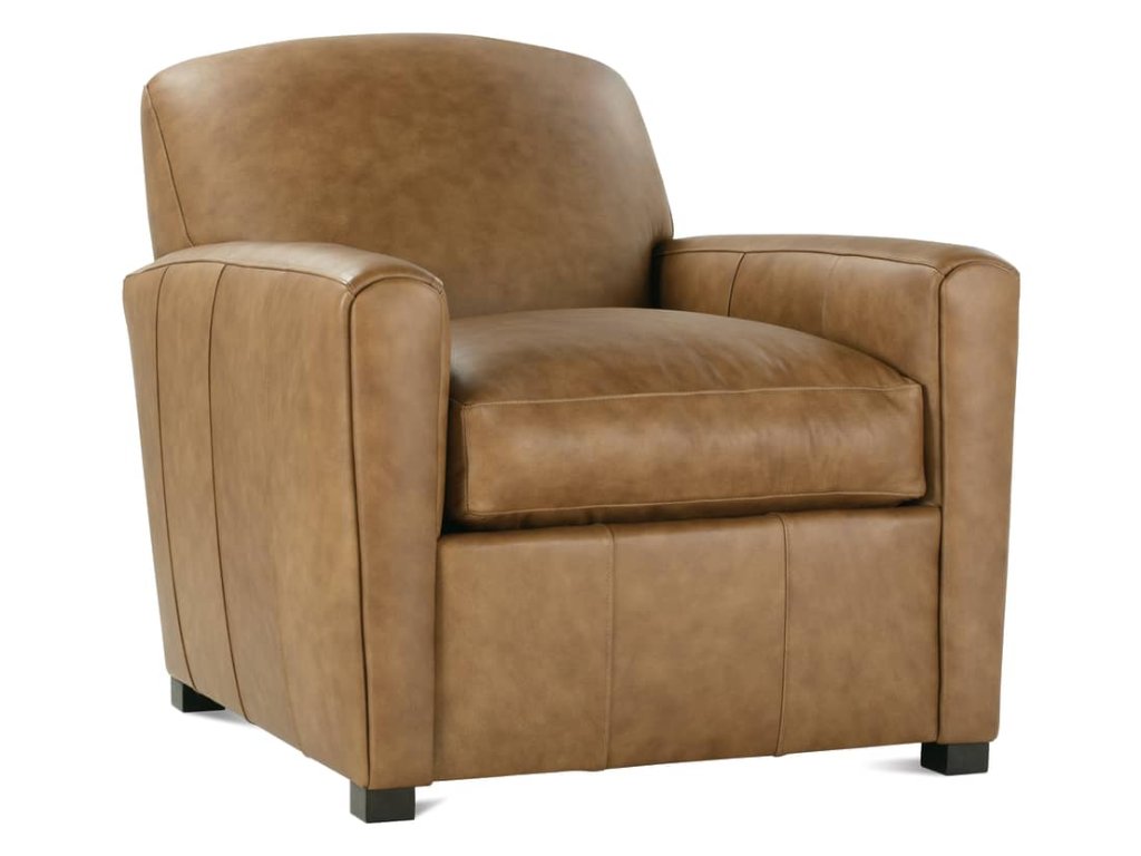 Rowe Desmond Leather Accent Chair, alternate view 1