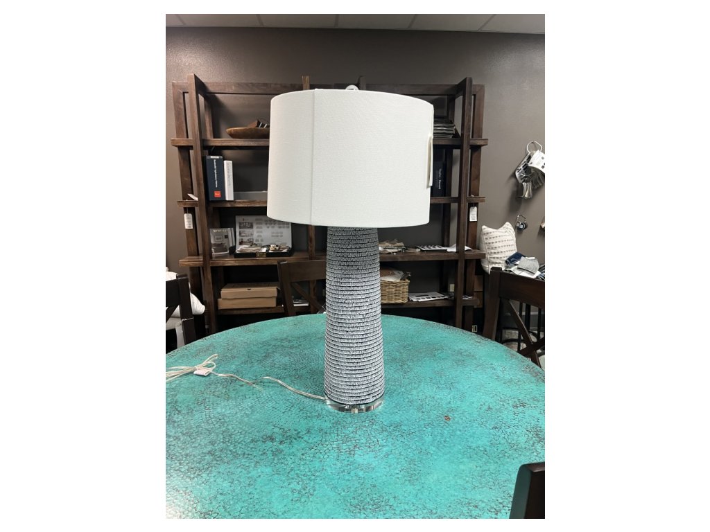 Ocean Blue Texture Lamp - main image