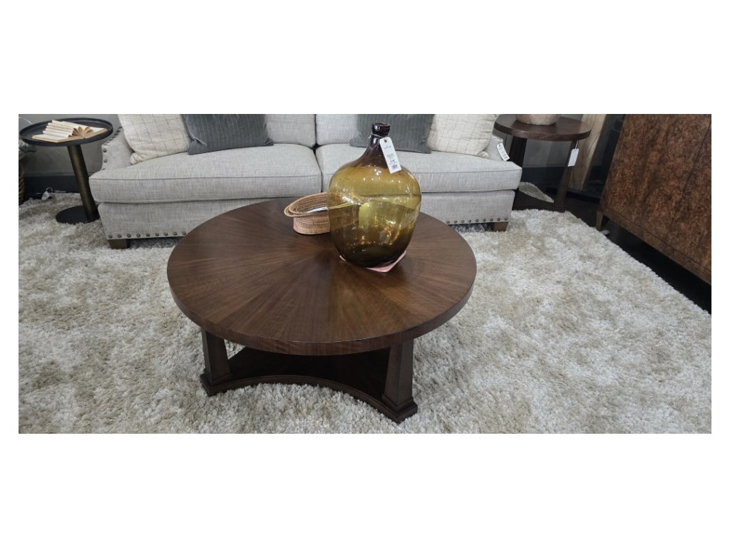 4 Post Walnut Cocktail Table - main image