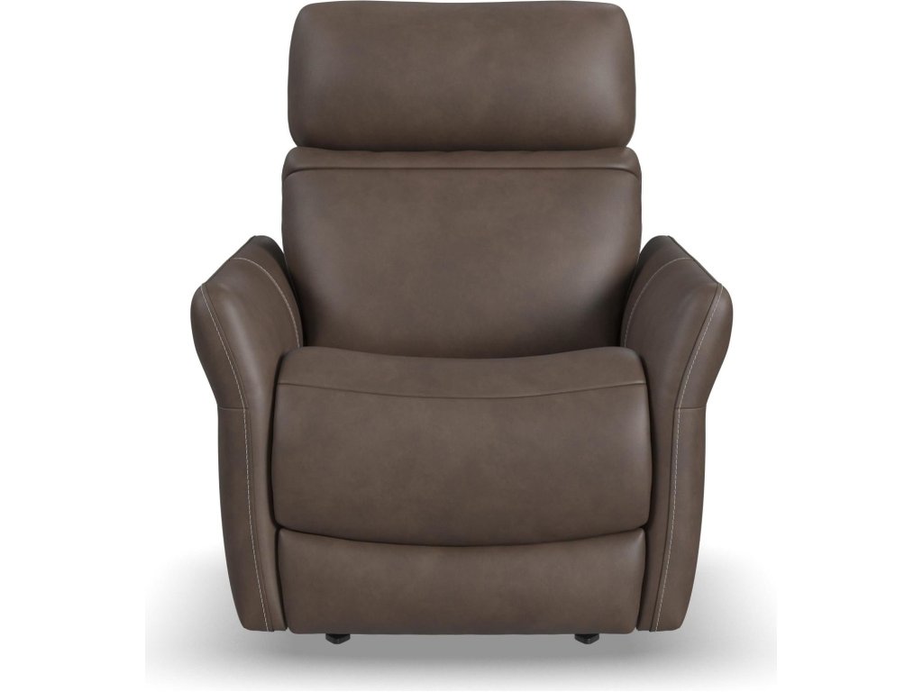 Artemis Cappuccino Fabric Power Rocking Recliner with Power Headrest, Lumbar, Heat & Massage - image 2