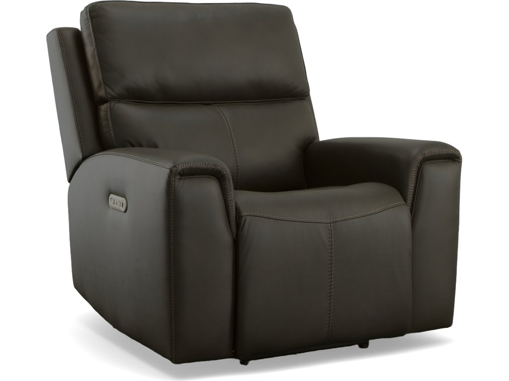 Jarvis Mica Leather Power Recliner with Power Headrest - main image