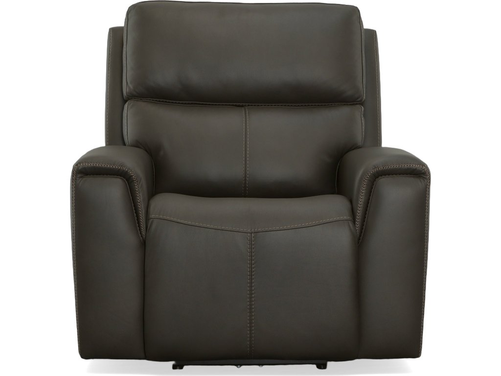Jarvis Mica Leather Power Recliner with Power Headrest - image 1
