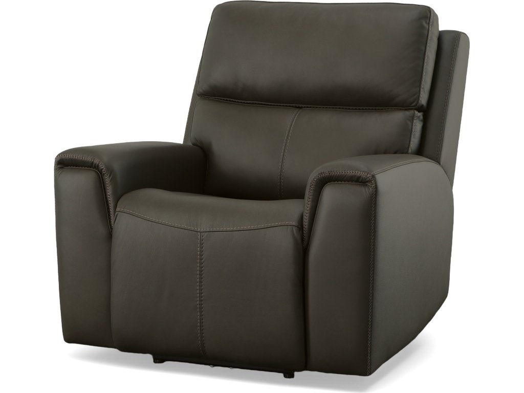 Jarvis Mica Leather Power Recliner with Power Headrest - image 3