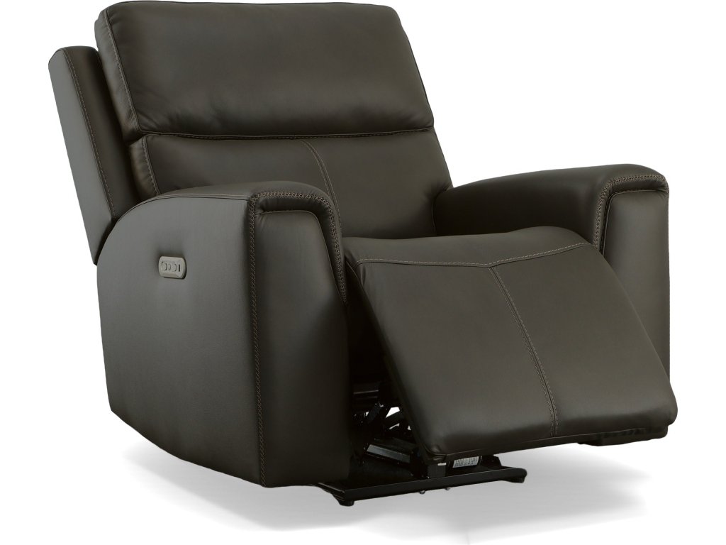 Jarvis Mica Leather Power Recliner with Power Headrest - image 5