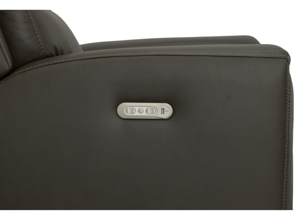 Jarvis Mica Leather Power Recliner with Power Headrest - image 6