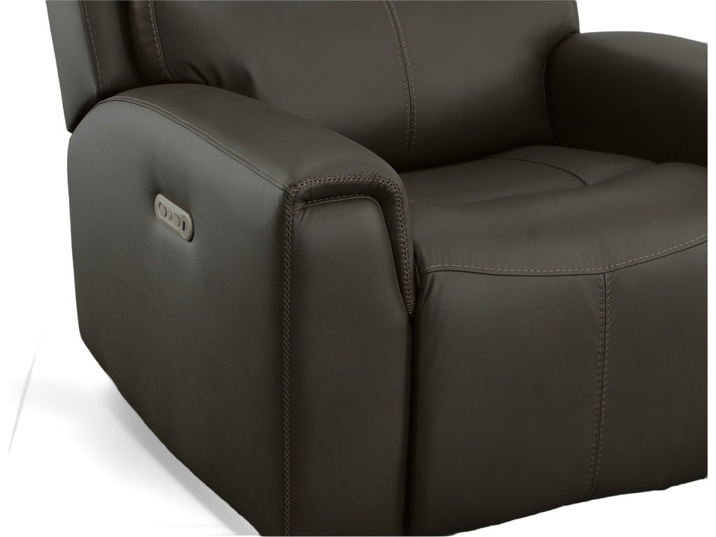 Jarvis Mica Leather Power Recliner with Power Headrest - image 7